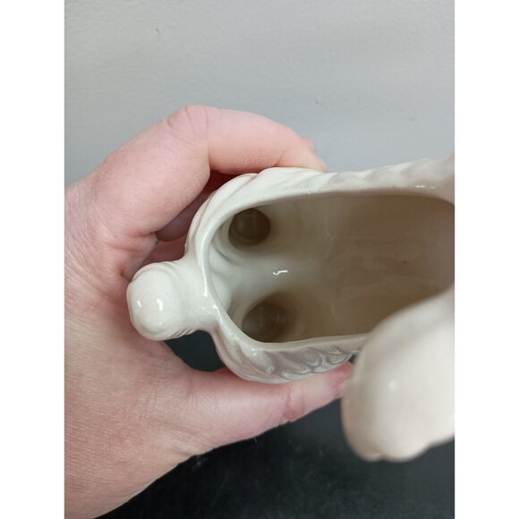 Vintage Lamb Planter NAPCO Japan MCM Hand Painted Porcelain - Picture 4 of 7